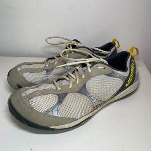 Merrell Men's Road Glove running shoes Ash/Anodized Gold grey sneakers